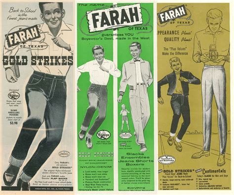 Here Are 3 Farah Posters All The Way Back From The 1950s For More On