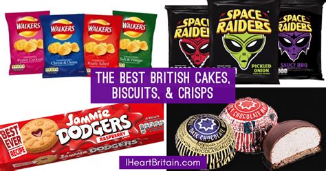 The Best British Snacks Cakes Biscuits And Crisps I Heart Britain