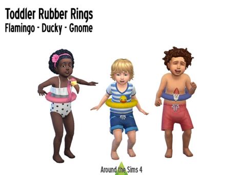Around The Sims 4 Toddler Rubber Rigns • Sims 4 Downloads