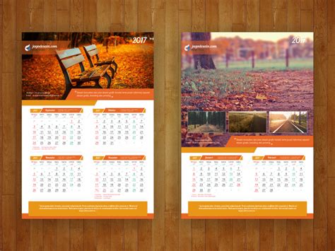 Download Gratis Template Kalender 2017 Terbaru Download Desain Grafis