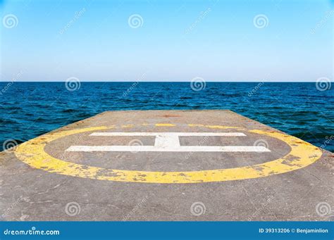 Helipad Stock Photo Image Of Helipad Gulf Business 39313206