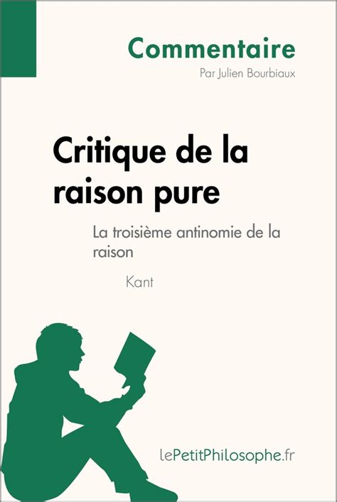 Critique De La Raison Pure De Kant La Troisième Antinomie De La