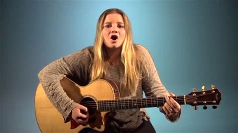 His Daughter Acoustic Guitar Molly Kate Kestner Allie Cover Youtube