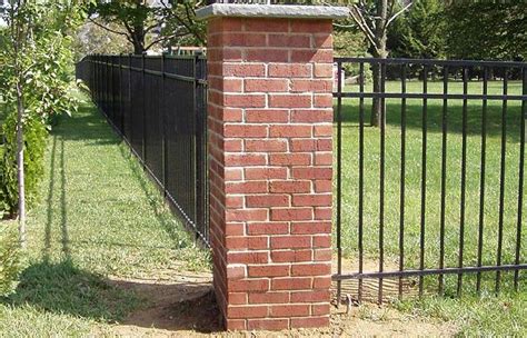 Brick Pillar Fence Camel Utility
