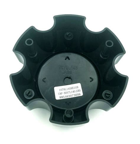 Helo Gloss Black Wheel Center Hub Cap 6 Lug 6x1397 6x55 For He879