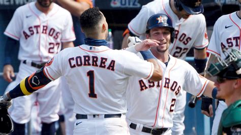 2020 Mlb Playoffs Houston Astros Heading To Alcs After Game 4 Win Vs