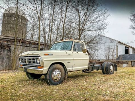 1972 Ford F350 Camper Special Cab And Chassis Low Mile Barn Find