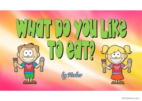 What Do You Like To Eat Discussion English Esl Powerpoints