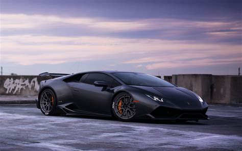 Black Lamborghini Huracan Wallpapers Top Free Black Lamborghini