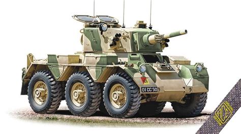 Ace Models 72435 Fv601 Saladin Armoured Car