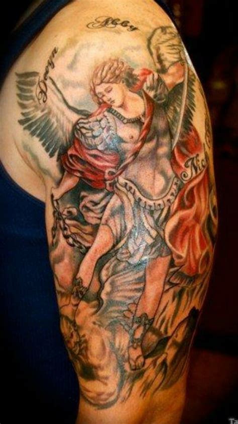 Pin De Edwin Ramos En Tattoos Tatuaje De San Miguel Tatuajes De