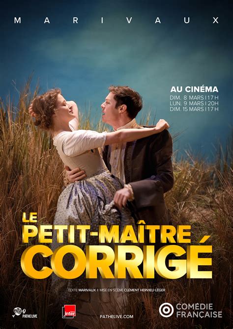 Le Petit Maître Corrigé Comédie Française Film 2018 Allociné