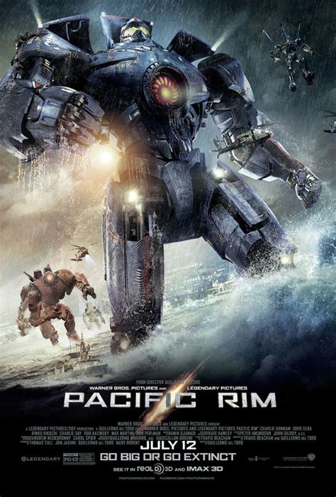 Pacific Rim 2013 Director Guillermo Del Toro Writers Travis Beacham