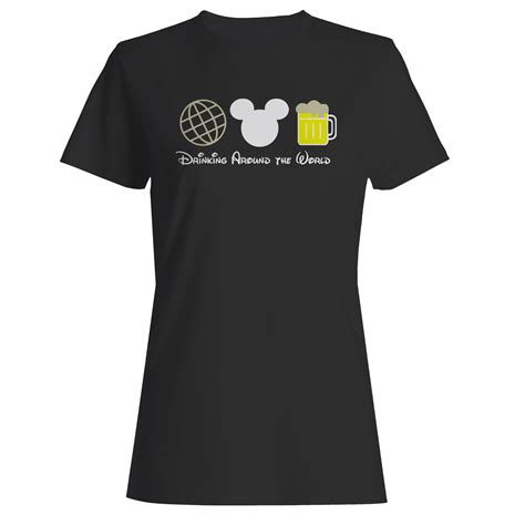 Drinking Around The World Beer Epcot Disney Men T Shirt