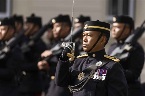 Gurkhas Step Quickly Into New Role Guarding The King The British Army