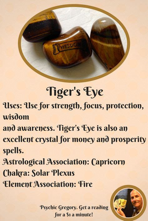 Learn About The Healing Power Of Tiger S Eye Tigerseye Crystals