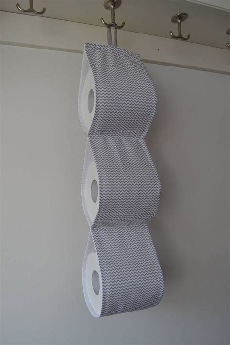Fabric Decorative Toilet Paper Holder Storage At The Wall At Etsy