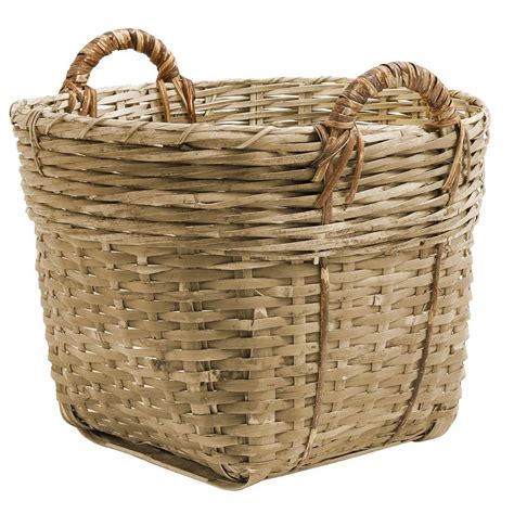 Bamboo Storage Basket By Bell And Blue