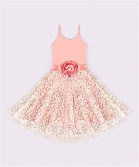 Look At This Mia Belle Baby Pink Crème Amie Dress Toddler And Girls On