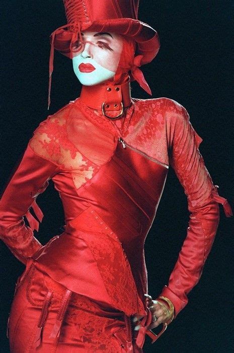 John Galliano Galliano Dior Christian Dior Red Fashion High Fashion