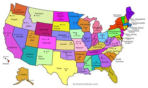 United States Maps Printable