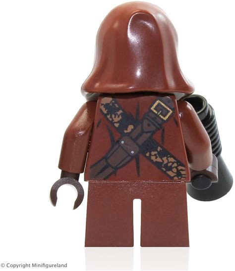 Lego Star Wars Jawa Minifigure With Black Gun From 75059 Rarebrix