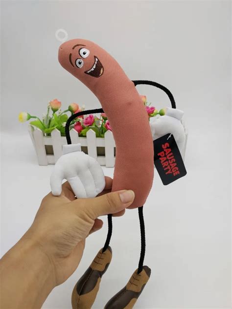 New Official 12 Sausage Party Frank Plush Soft Toy T In Movies And Tv From Toys And Hobbies On