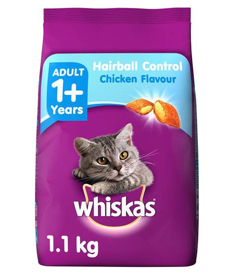 We did not find results for: Whiskas Hairball Control Dry Cat Food, Chicken & Tuna for ...
