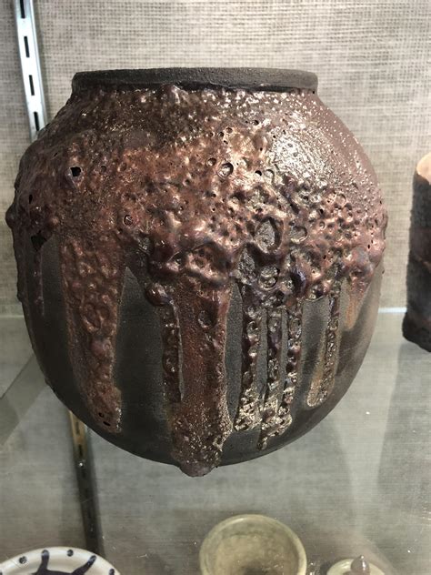 One Of The Raku Fired Pieces Ceramics