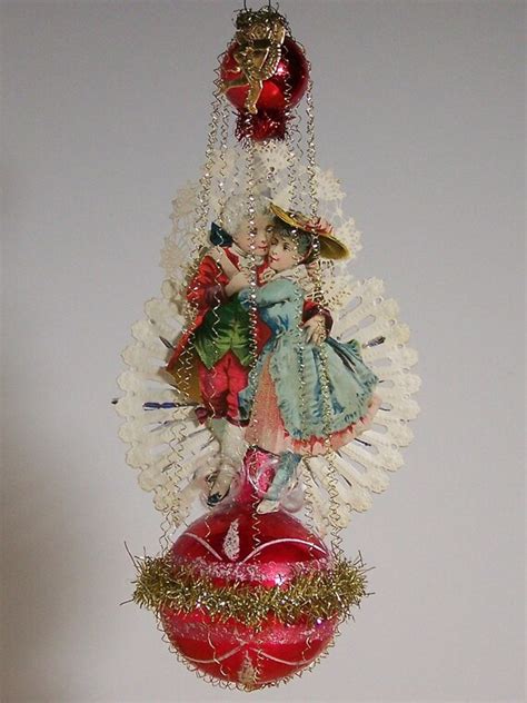 Victorian Valentine Ornament With Cupids Blessing