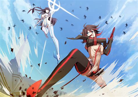 Hintergrundbilder Illustration Anime Kill La Kill Matoi Ryuuko Kiryuin Satsuki