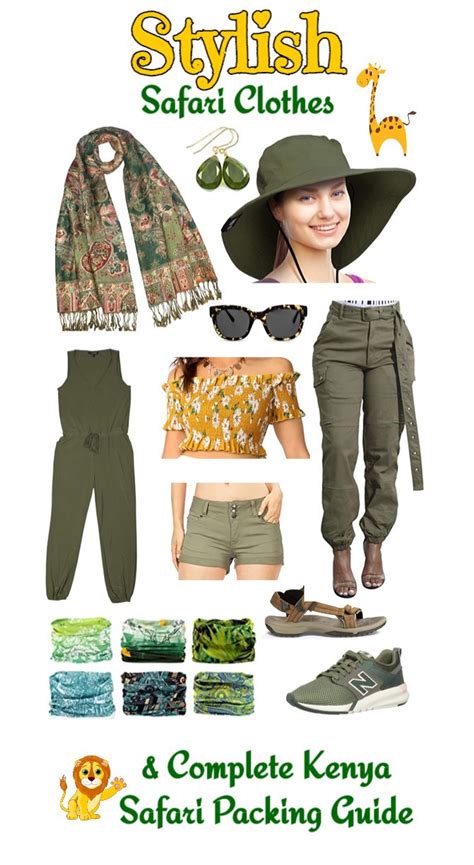 Stylish Safari Clothes And Kenya Safari Packing Guide Safari Outfits