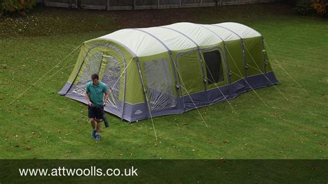 Vango Verona 600xl Tent Pitching And Packing Video Youtube
