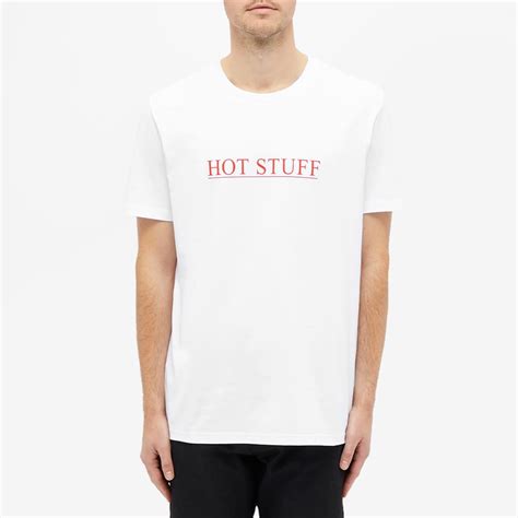Idea Hot Stuff Tee White And Red End Uk