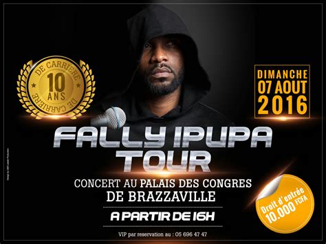 Musique Fally Ipupa Brazzaville Pour Ses Ans De Carri Re Adiac