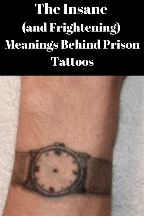 27 Best Prison Tattoo Designs With Meanings Prison Tattoo Meanings