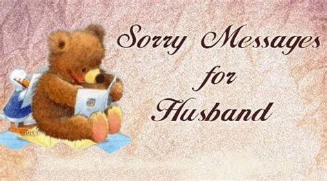 Sorry Messages To Husband Im Sorry Message For My Husband