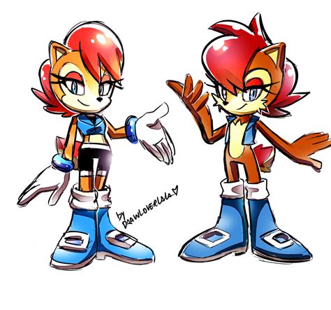 Drawloverlala Sally Acorn Sonic Fan Characters Sonic Heroes