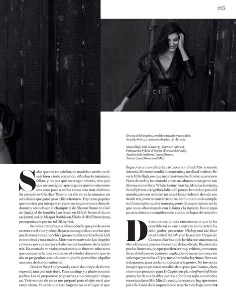 Camila Morrone Vogue Magazine Spain September 2019 Issue Celebmafia