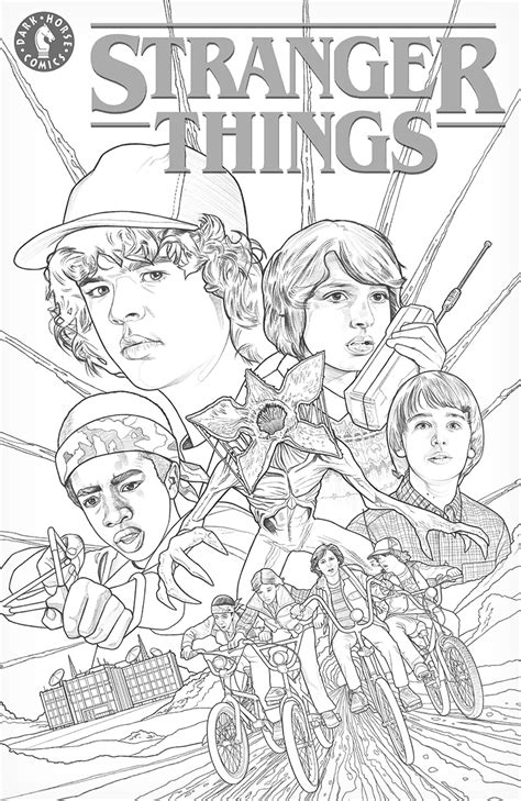 We believe you will like our edition of stranger things coloring pages. Kyle Lambert - Stranger Things Comics - Exclusive ...