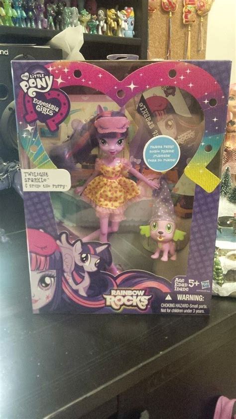 Twilight Sparkle And Spike The Puppy Equestria Girls Rainbow Rocks Doll