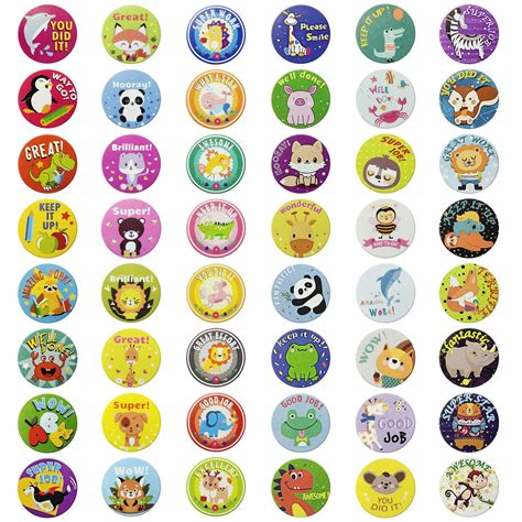Buy Reward Stickers For Teachers1008 Pcs Animal Stickers For Kids In