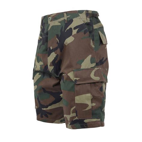 Military Camo Bdu Shorts
