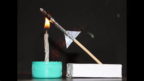 Make A Mini Matchstick Rocket With Matchstick Head Youtube