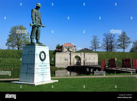 Monument To Danish Soldiers In World War 2 Churchill Park Copenhagen