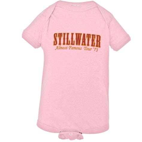 Pleasemetees Baby Stillwater Almost Famous Tour Name Logo Hq Jumpsuit Walmart Com