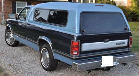 1987 Dodge Dakota Le Standard Cab 8 Foot Pickup 2 Door 39l Camper