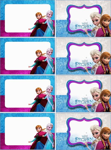 Etiquetas Escolares De Frozen Para Imprimir Kulturaupice