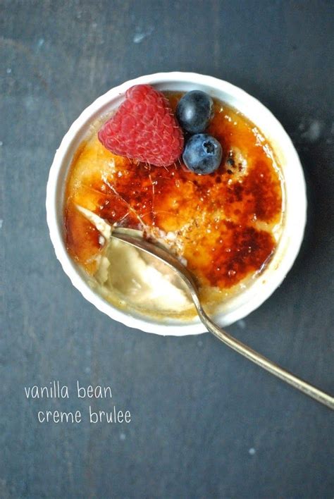 Vanilla Bean Creme Brûlée Recipe Creme brulee recipe Lactose free