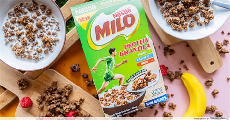 Grab x milo breakfast day. Milo Now Has A New Granola With More Protein To Settle ...